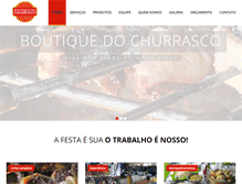 Tablet Screenshot of boutiquedochurrasco.com.br